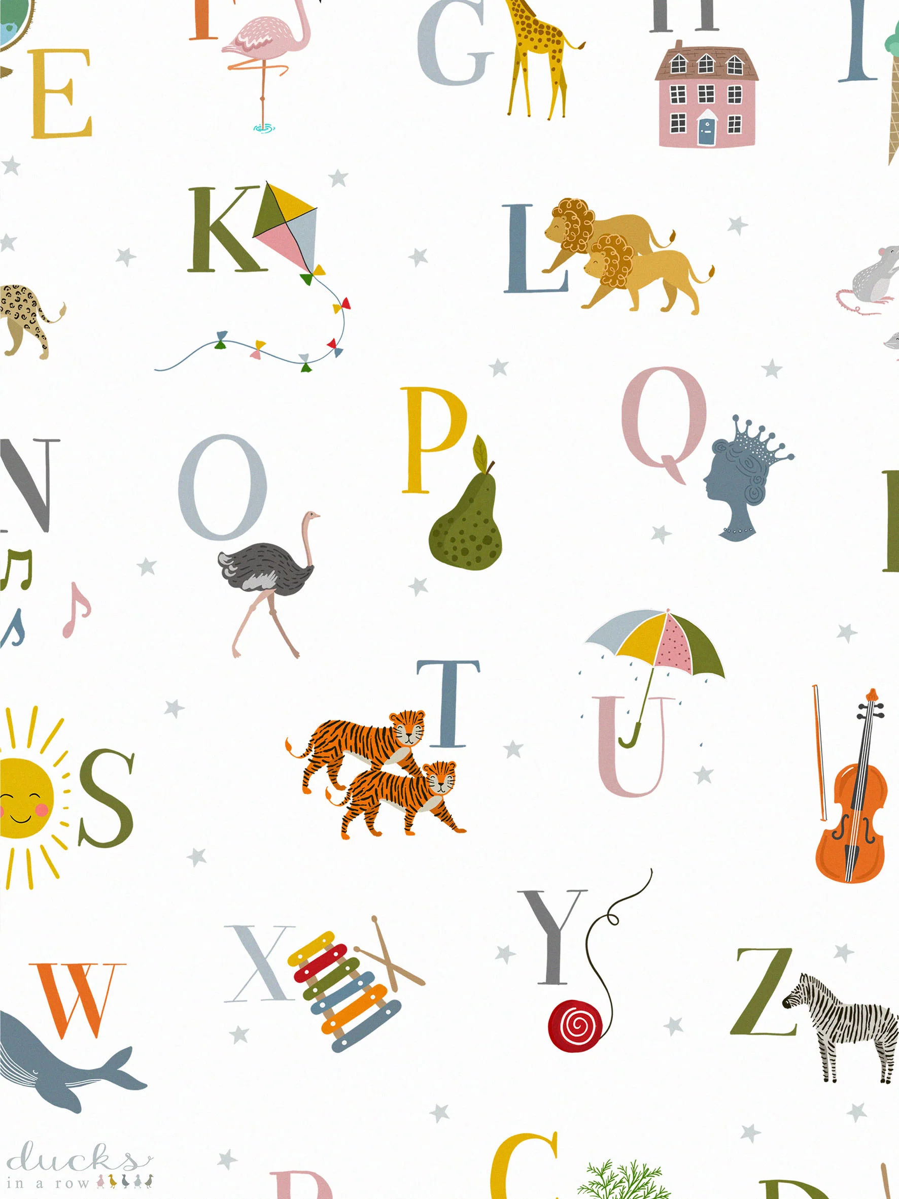 ABC Luxury Children's Wallpaper - Image 9