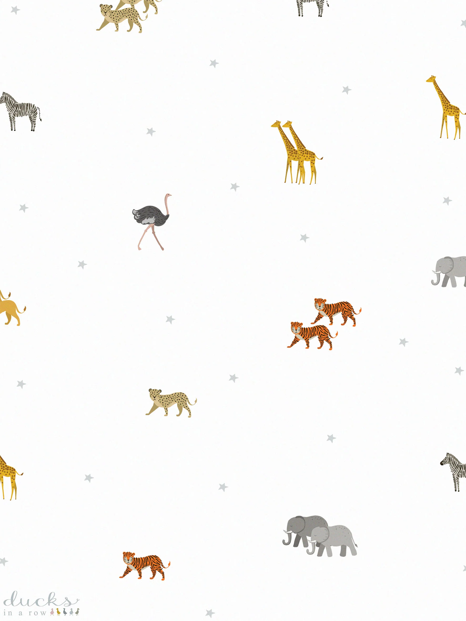 Star Safari Luxury Children's Wallpaper - Image 4
